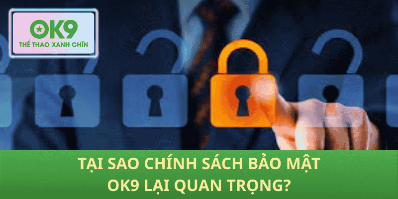 Tại Sao Chính Sách Bảo Mật OK9 Lại Quan Trọng?